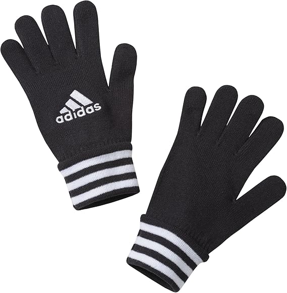 adidas Fieldplayer Men's Football Gloves black/white Size:S: Amazon.co