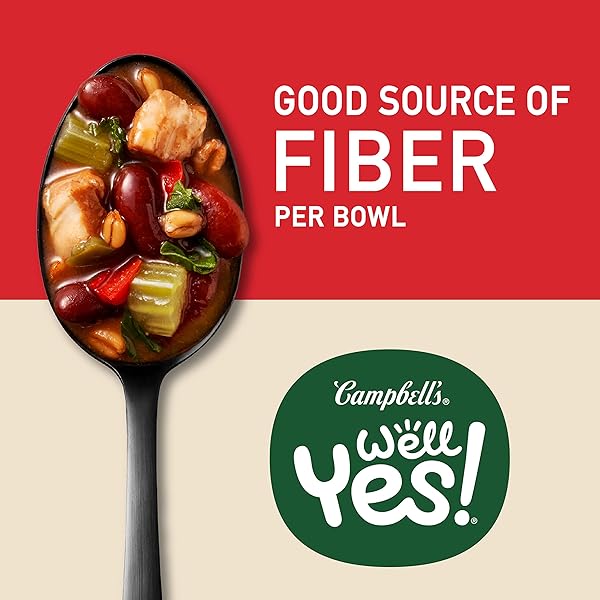 CAMPBELL’S WELL YES! POWER SOUP BOWL CAJUN STYLE CHICKEN SOUP, 11.1 OZ MICROWAVABLE BOWL