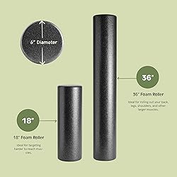 Retrospec Relief Foam Roller for Physical