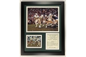 Legends Never Die NFL 1968 New York Jets Super Bowl III Champions Framed Double Matted Photos, 12" x 15"