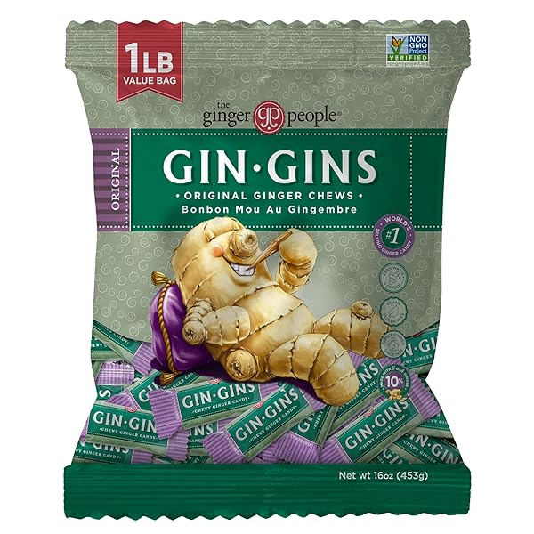 GIN GINS ORIGINAL GINGER CHEWS – NATURAL FRESH...