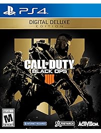 Call Of Duty: Black Ops 4 Digital Deluxe- PS4 [Digital Code]