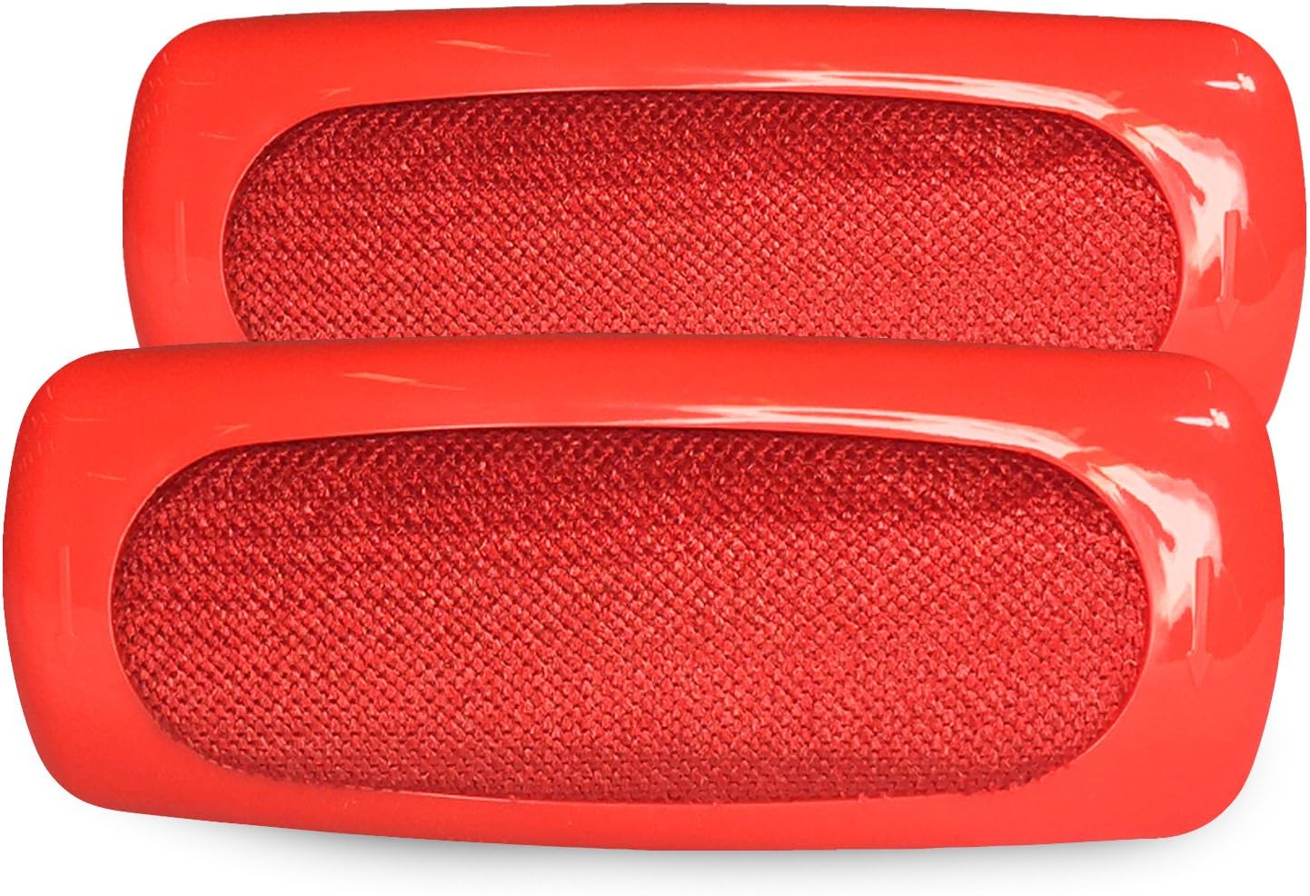 The Super Sweeper + Lint Brush. Handheld Vacuum for Crumbs, Pet Hair, Dirt, Dust, Dry Spills and Lint. (2, Red)