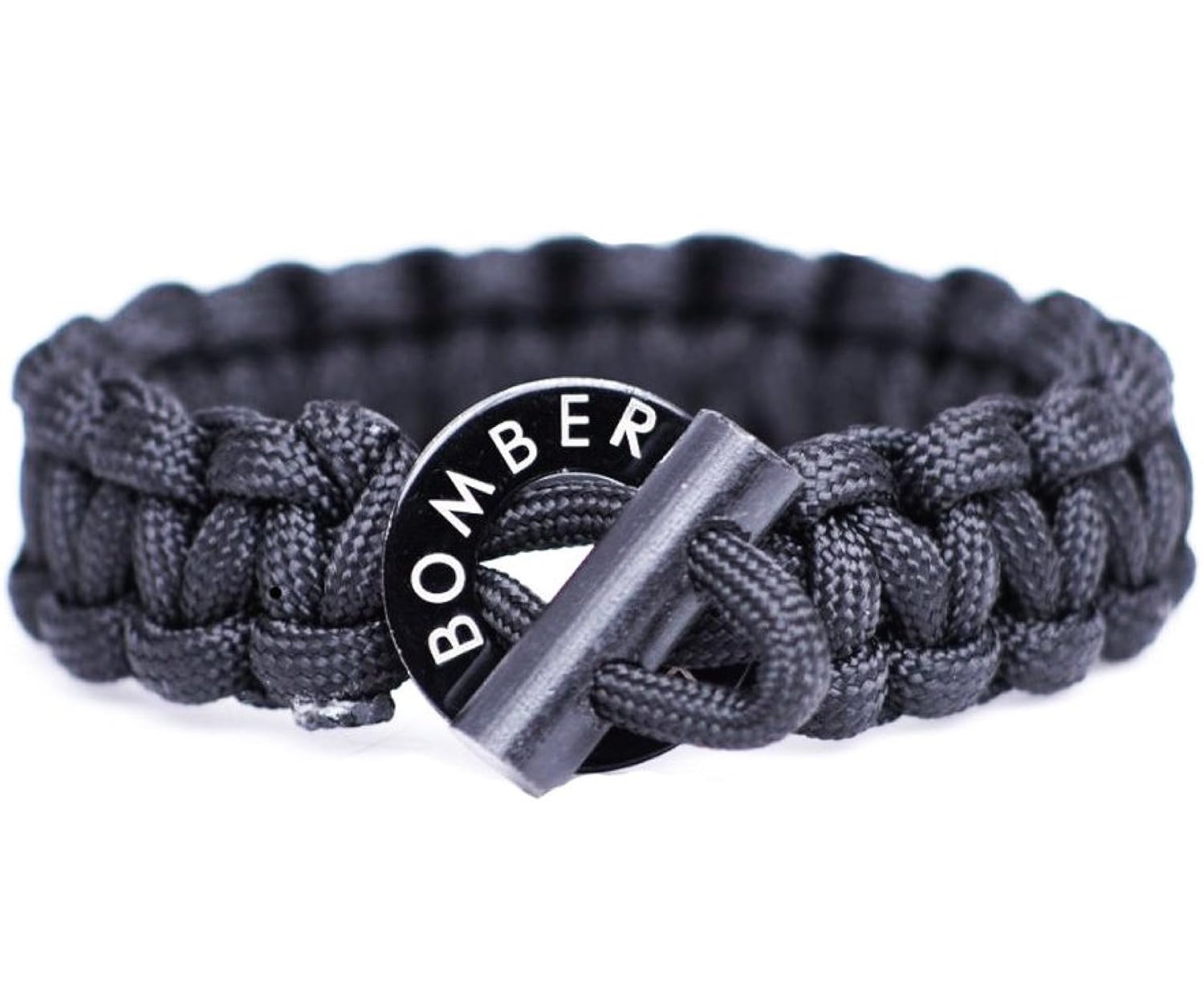 Men's Paracord Bracelet With Firestarter & Braided Paracord Survival