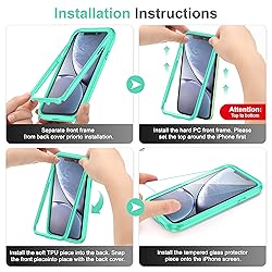ImpactStrong Compatible with iPhone XR Case, Full
