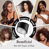 AOPOW Hair Cap Treatment Steamer Deep Conditioning Thermal Cap UK Plug Black view 6