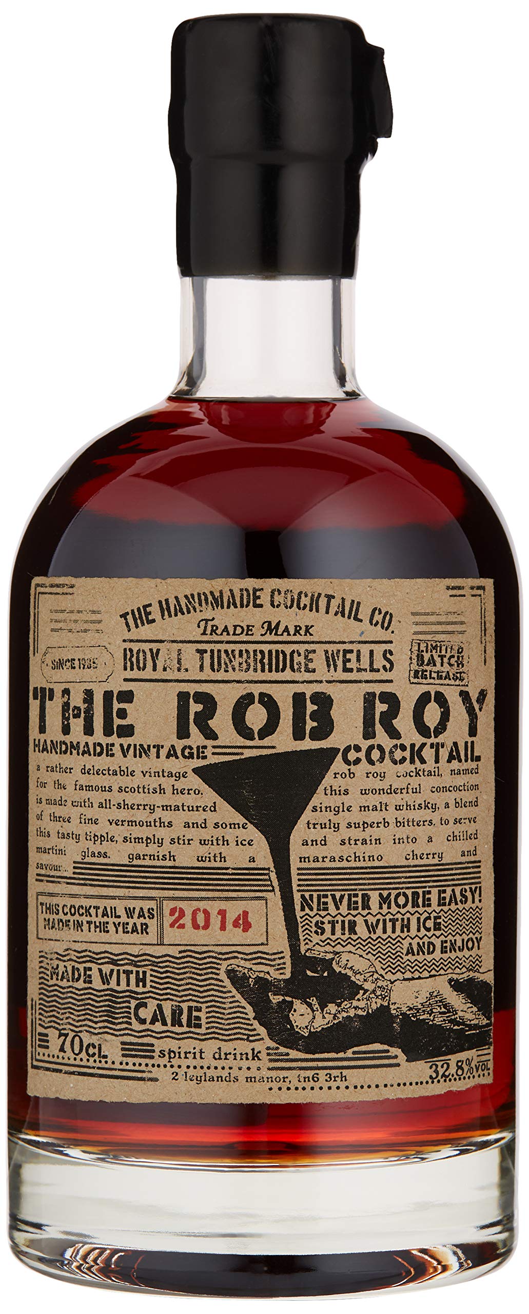 Handmade Cocktail Company the Rob Roy Cocktail , 70 cl