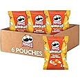 Pringles Mingles Puffed Snacks, Cheddar and Sour Cream, Cheese Puffs, Salty Snacks (6 Bags)