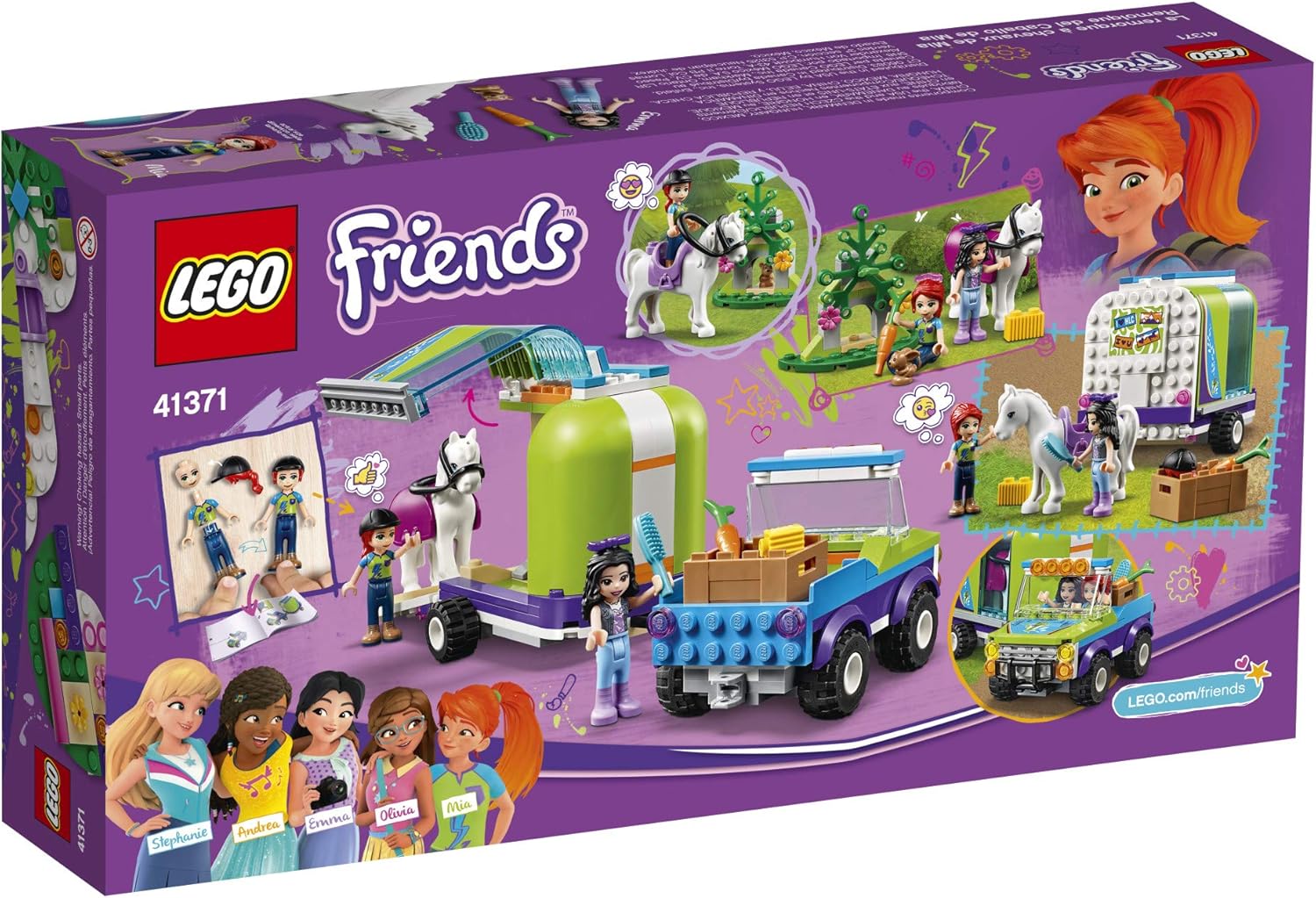 lego friends mia horse stable