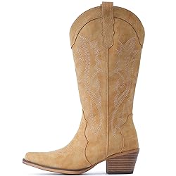 IUV Cowboy Boots For Women Western Cowgirl Boots