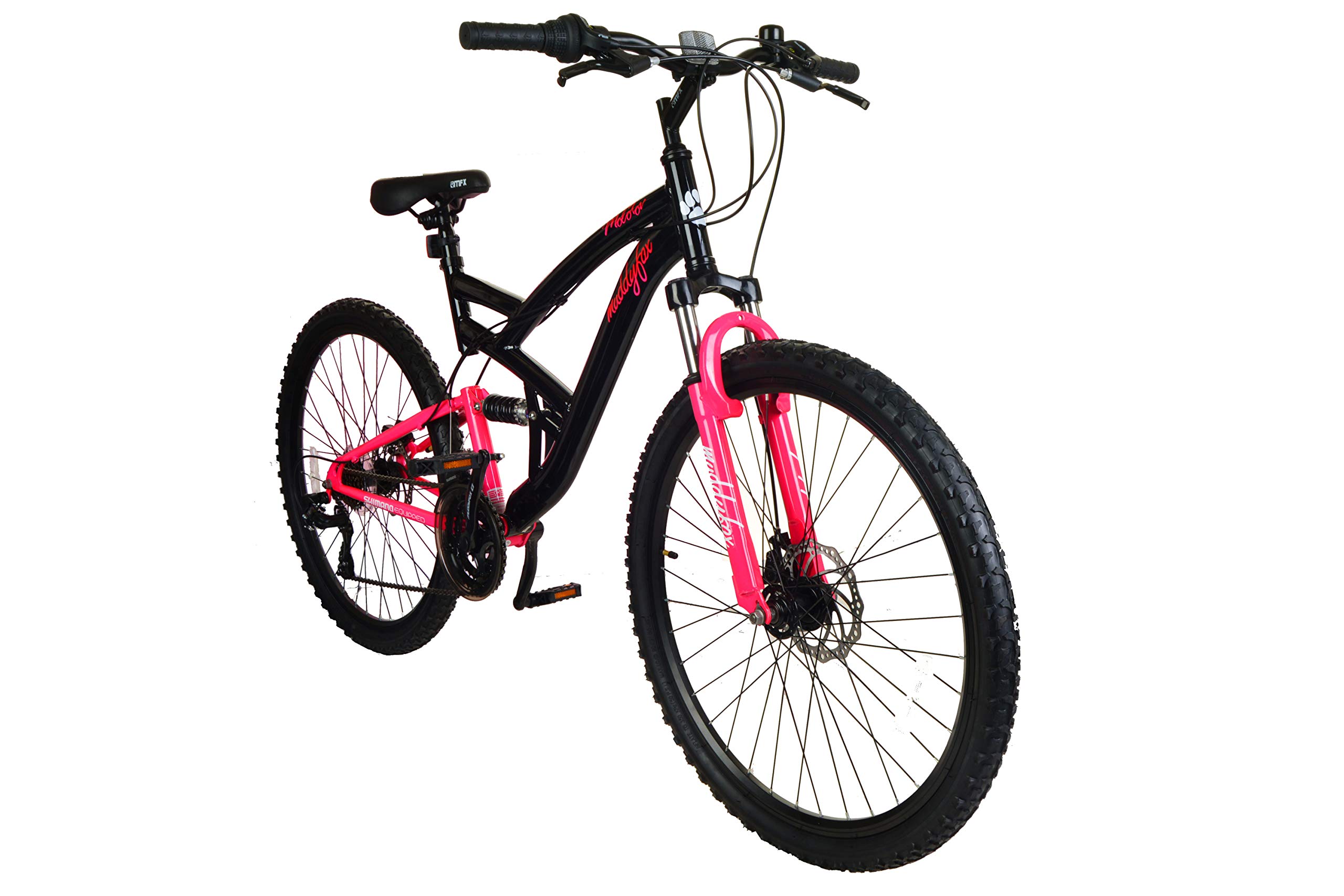 muddyfox pink and white bike