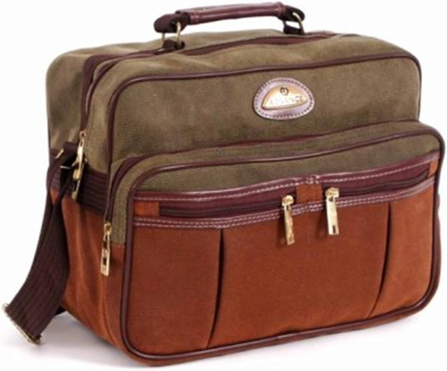 CLASSIC TAN OLIVE Cabin Sized Designer Bag accepted By All Major Airlines Including Aero 