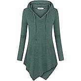 Tencole Womens Hoodies Pullover Sweatshirts Long Sleeve Tops Casual Tunic with Pocket