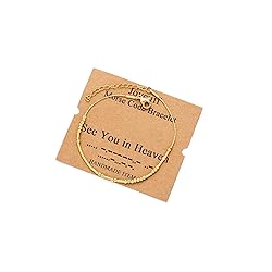 JoycuFF See You in Heaven Memorial Gifts for Loss