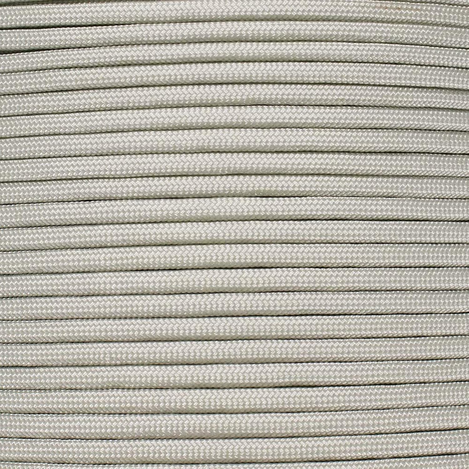 PARACORD PLANET 95, 275, 325, 425, 550, 750, and para-Max Paracord – Various Solid Colors – Available in Lengths of 10, 25, 50, 100, and 250 Feet of USA Made Cord