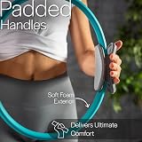 Core Balance Pilates Resistance Ring with Dual Grip Handles 15 Inch view 4
