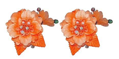 Buy Kabello Artificial Flower Brooch Bridal Wedding Party Hairpin