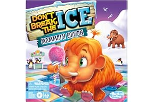 Don’t Break The Ice Mammoth Edition Board Game | Ages 3 and Up | 2 to 4 Players | Preschool and Kids Games English (鶹 Ex