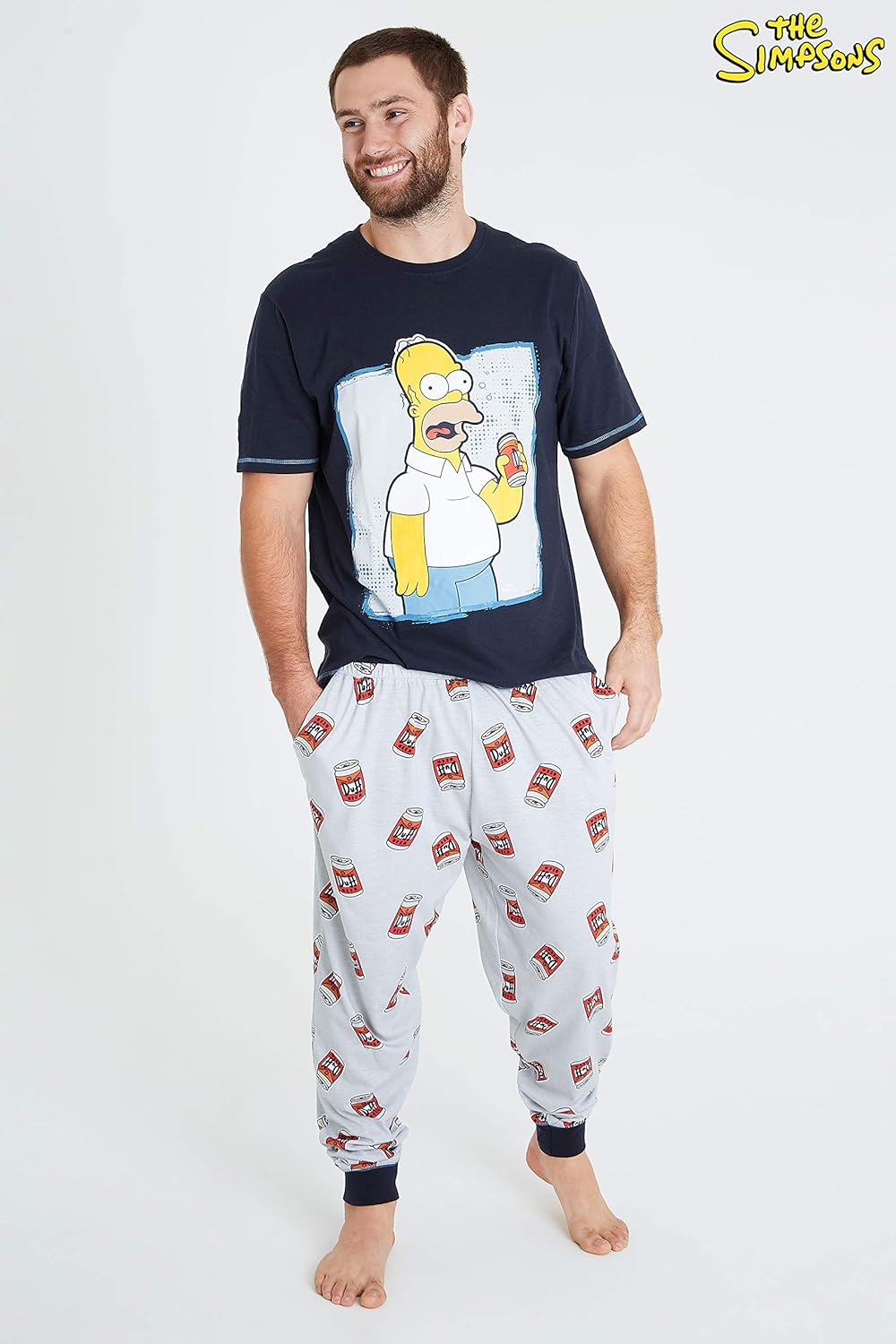 the simpsons pyjamas mens