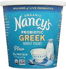 Nancy'S Organic Greek Nonfat Yogurt, Plain, 24 oz