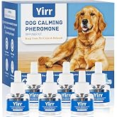 Yirr 180 Day Dog Calming Diffuser Refills, Fit All Common Diffusers Plug in | Relaxing Pheromone for Dogs Relief Stress Anxiety Fighting Scratching Barking, Help Train Dog to Pee, 6 Pack(48ml)