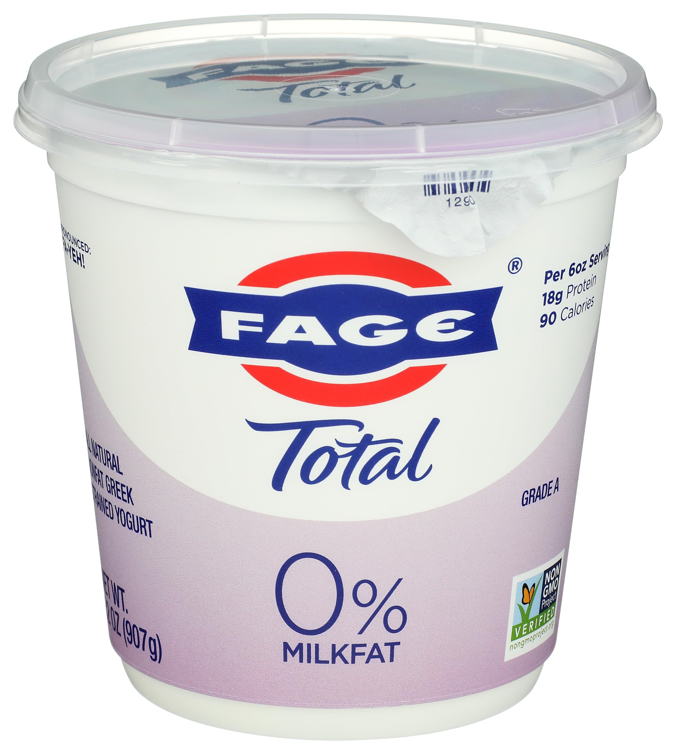 Mua FAGE Total Greek Yogurt, 0% Nonfat, Plain, 32 oz trên Amazon Mỹ chính  hãng 2026 | Fado