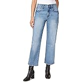 kensie Jeans for Women The Mila Retro Luxe High-Rise Relaxed Straight 27-Inch Inseam. Sizes 0-14