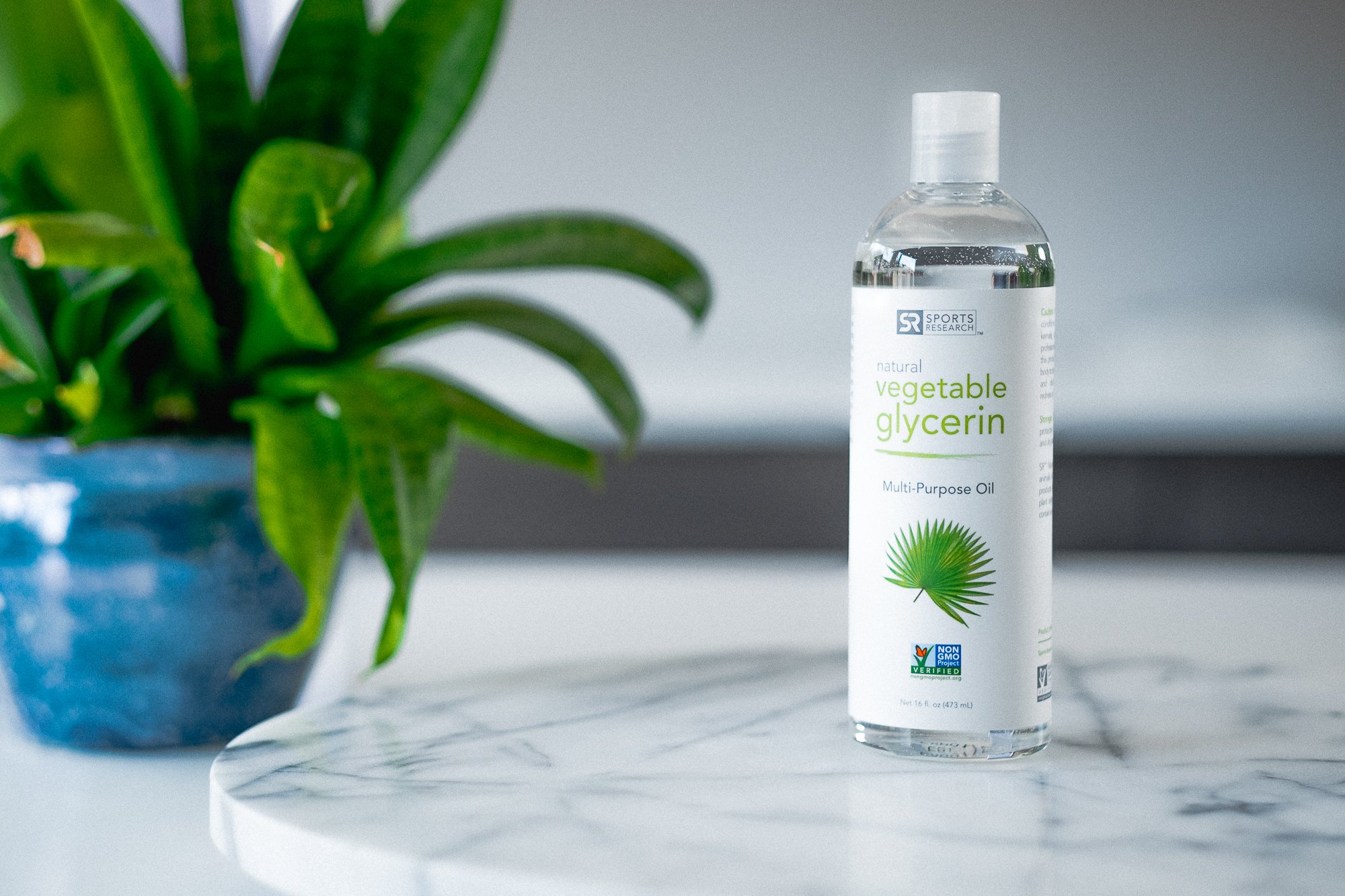 Vegetable Glycerin 16oz. NonGMO, USP Grade Amazing Benefits for Hair