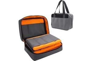 VIPERADE VE40 Knife Display Case with 40 Slots, Folding Knives Storage Holder, Knife Collection Carrier Bag for Folding Knive