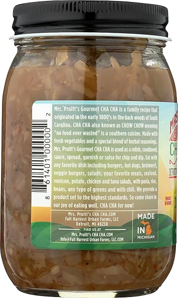 MRS PRUITTS GOURMET GOURMET CHA CHA SALSA MILD, 16 OZ