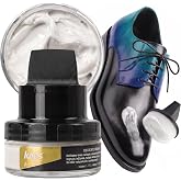 Kaps Shoe Cream with Sponge Applicator, Intensive Leather Care and Nourishing, Delicate, 70 Colors