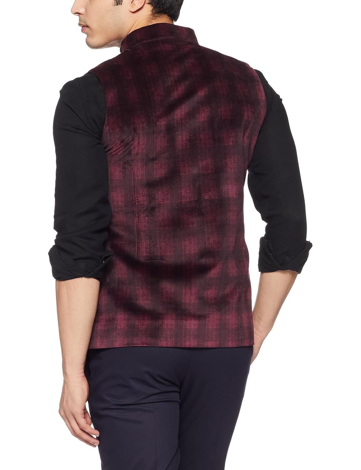 manu men's silk jacket