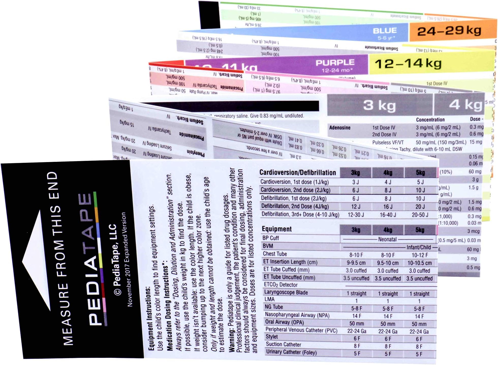 Pediatape Pediatric dosing Tape 2017 Version (5)