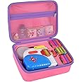 Case Compatible with Little Tikes for Story Dream Machine Books Starter Set, Toys Protective Container for Little Tikes for Storytime Audio Play Real for Littles Character Collection (Box Only), Pink