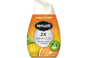 Renuzit 35000CT Adjustables Air Freshener, Citrus Sunburst, 7 oz Cone (Case of 12)