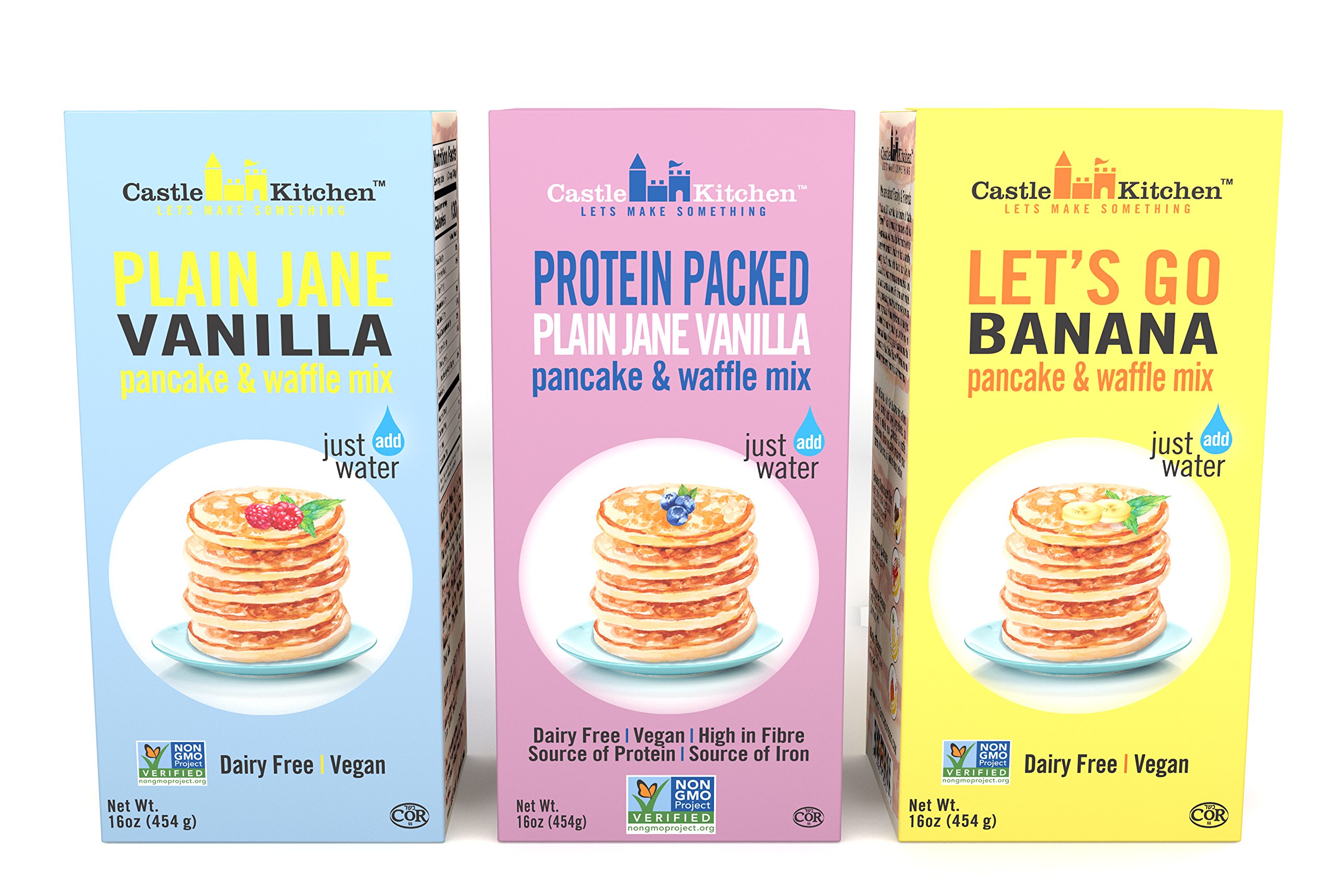 DairyFree Pancake and Waffle Mix, Vegan Plain Jane