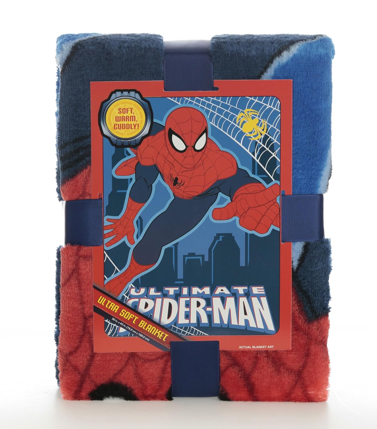 Marvel Spiderman Toddler Blanket, Above the City Baby