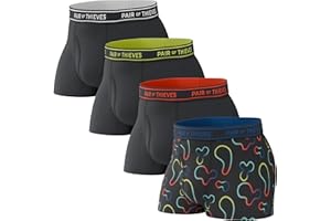 Pair of Thieves Superfit Men’s Trunks – Breathable Mesh Cooling, Everyday Comfort, Easy-Access Fly