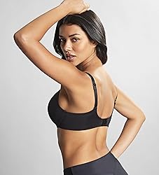 Panache Women's 365 T-Shirt Bra | Black 36D