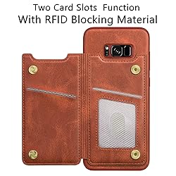 SUANPOT【RFID Blocking for Samsung Galaxy S8+/S8