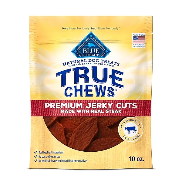 BLUE BUFFALO TRUE CHEWS PREMIUM JERKY CUTS DOG...