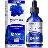 Methylene Blue Drops 1% USP Grade: Pharmaceutical Grade Blue Methylene Liquid Formula &ndash;Amber Glass Dropper Bottle &ndash; Lab-Tested, Formaldehyde-Free, Made in USA (2.02 Fl Oz (Pack of 1))