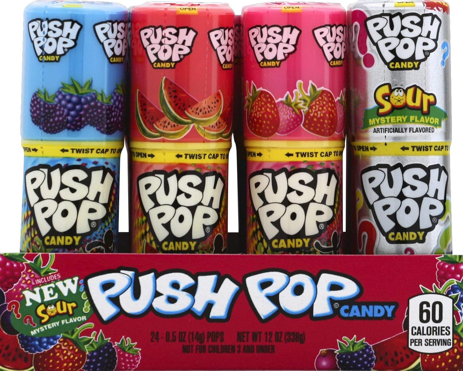 Push Pop Food, Sour candy recipe, 80s food