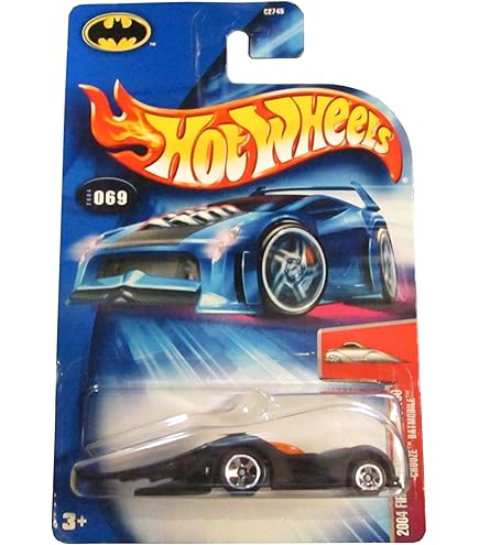 HOTWHeels バットモービル Amazon.com: Hot Wheels Hardnoze Batmobile 2004 First Edition #042