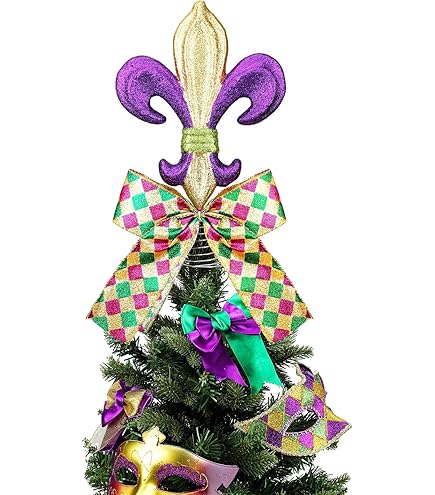 Watayo 12 Adornos De Bola Colgante De Ardi Gras De 236 Pulgadas Bola