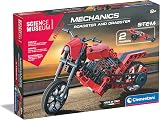 Clementoni Roadster & Dragster Building Set 90+ Pcs STEM Gear Transmission 8+