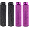 Zelerdo 2 Pairs Aluminum Alloy Bike Pegs for Mountain Bike Cycling Rear Stunt Pegs Fit 3/8 inch Axles