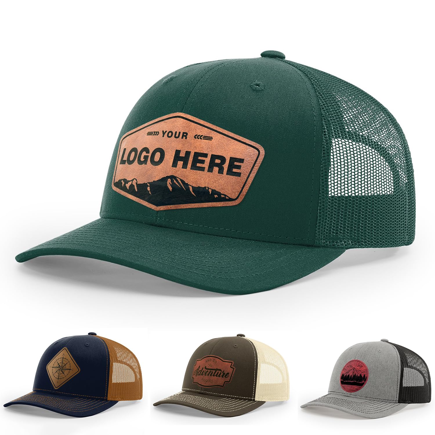 2-Pack Personalized Custom 112 Style Trucker