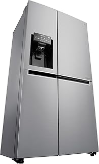 LG Electronics GSJ 461 DIDV Side-by-Side / A+ / 419 kWh/Jahr / 179 cm / 405 L Kühlteil / 196 L Gefrierteil / stahl / Inverter Linear Kompressor / No Frost