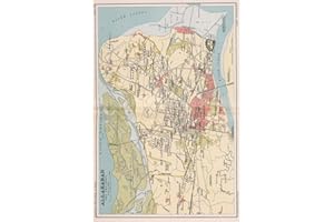 Prayagraj Allahabad Map Journal: Vintage Map Notebook